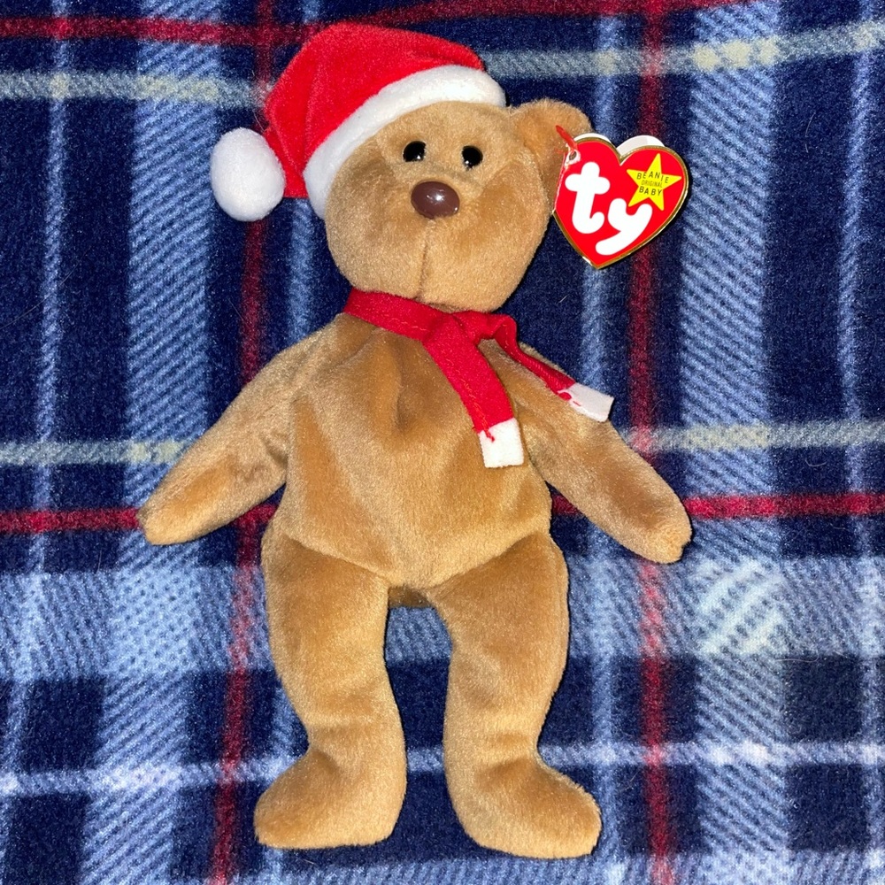 Ty Beanie Babies Holiday Teddy 1997